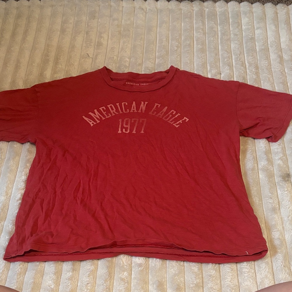 American Eagle Outfitters Red Women’s Shirt